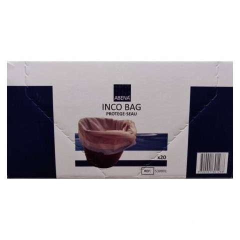 Sac protège-seau de chaise percée Abena