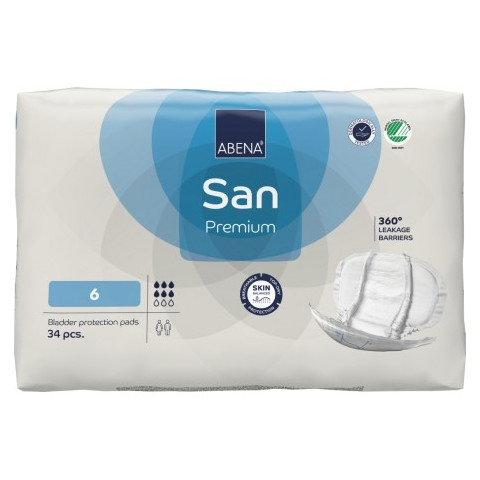 Abena-Frantex Abri-San Premium N°6 - Protection urinaire anatomique Abena Abri San - 1