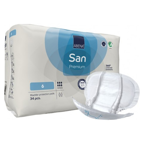 Abena-Frantex Abri-San Premium N°6 - Protection urinaire anatomique Abena Abri San - 2