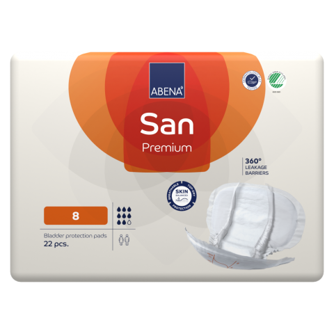 Abena San Premium N°8 - Protection urinaire anatomique Abena Abri San - 1