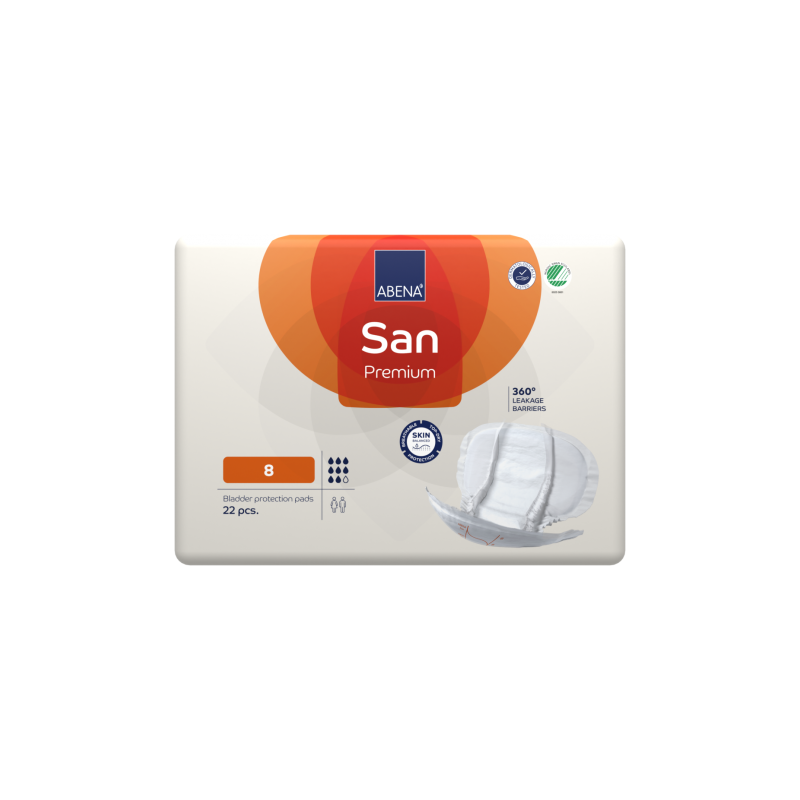 Abena San Premium N°8 - Protection urinaire anatomique Abena Abri San - 1