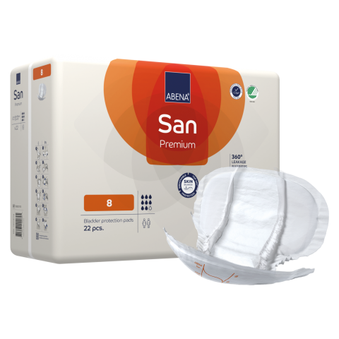 Abena San Premium N°8 - Protection urinaire anatomique Abena Abri San - 2