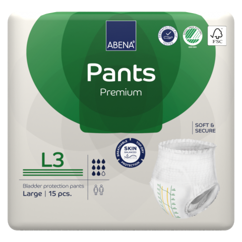 Slip Absorbant / Pants - Abena Pants L N°3 Abena Abri Flex - 2
