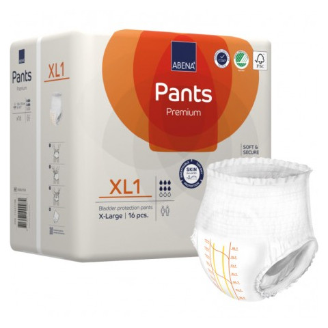 Slip Absorbant / Pants - Abena pants XL - N°1 Abena Abri Flex - 1