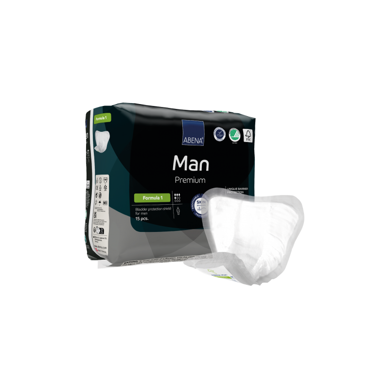 Protection urinaire homme - Abri-Man Premium Formula 1 Abena Abri Man - 1