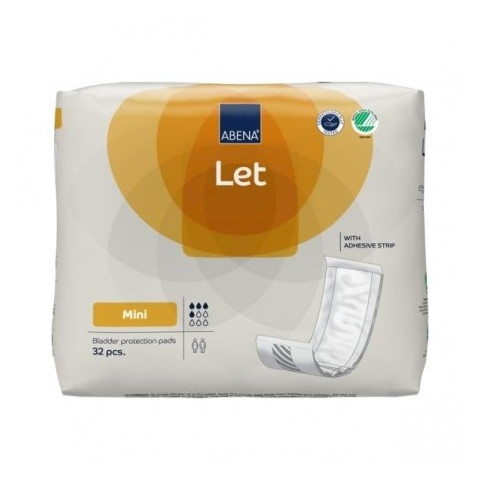 Abena-Frantex Abri-Let mini - insert intraversable - Couches droites  39x14 Abena Abri Let - 1