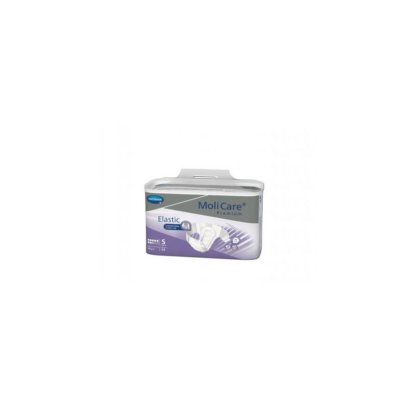 Couches adulte - MoliCare Premium Elastic - S - 8 gouttes Hartmann Molicare Premium Elastic - 1