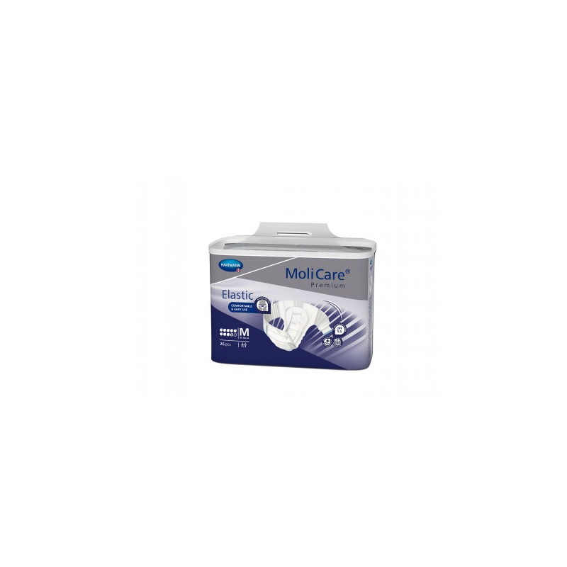 Couches adulte - MoliCare Premium Elastic M - 9 gouttes Hartmann Molicare Premium Elastic - 1