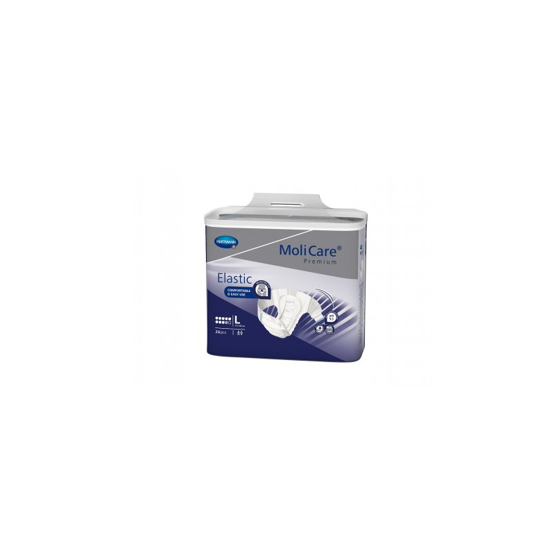 Couches adulte - MoliCare Premium Elastic L - 9 gouttes Hartmann Molicare Premium Elastic - 1