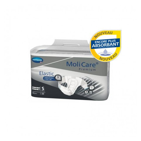 Couches adulte - Hartmann MoliCare Elastic S - 10 Gouttes Hartmann Molicare Premium Elastic - 1