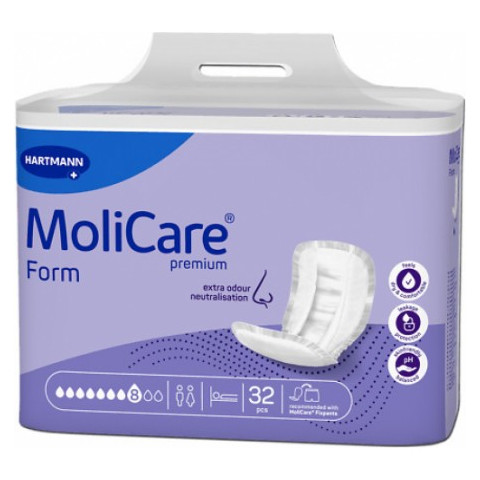 Hartmann Molicare Premium Form Super Plus - Protection urinaire anatomique - 8 gouttes Hartmann MoliCare Premium Form - 1
