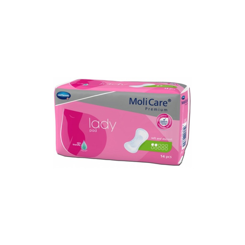 Protection urinaire femme - MoliCare Premium Lady 2 gouttes - 1 Protection urinaire femme - MoliCare Premium Lady 2 gouttes - 1