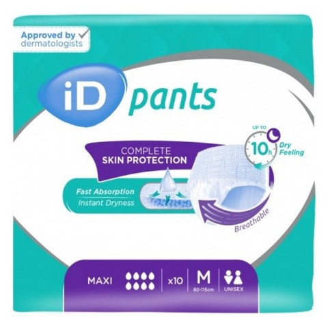 Slip Absorbant / Pants - Ontex-ID Pants M Maxi (nouveau) Ontex ID Pants - 1