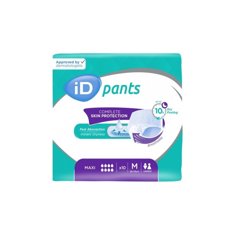 Slip Absorbant / Pants - Ontex-ID Pants M Maxi (nouveau) Ontex ID Pants - 1