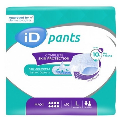 Slip Absorbant / Pants - Ontex-ID pants L Maxi (nouveau) Ontex ID Pants - 1