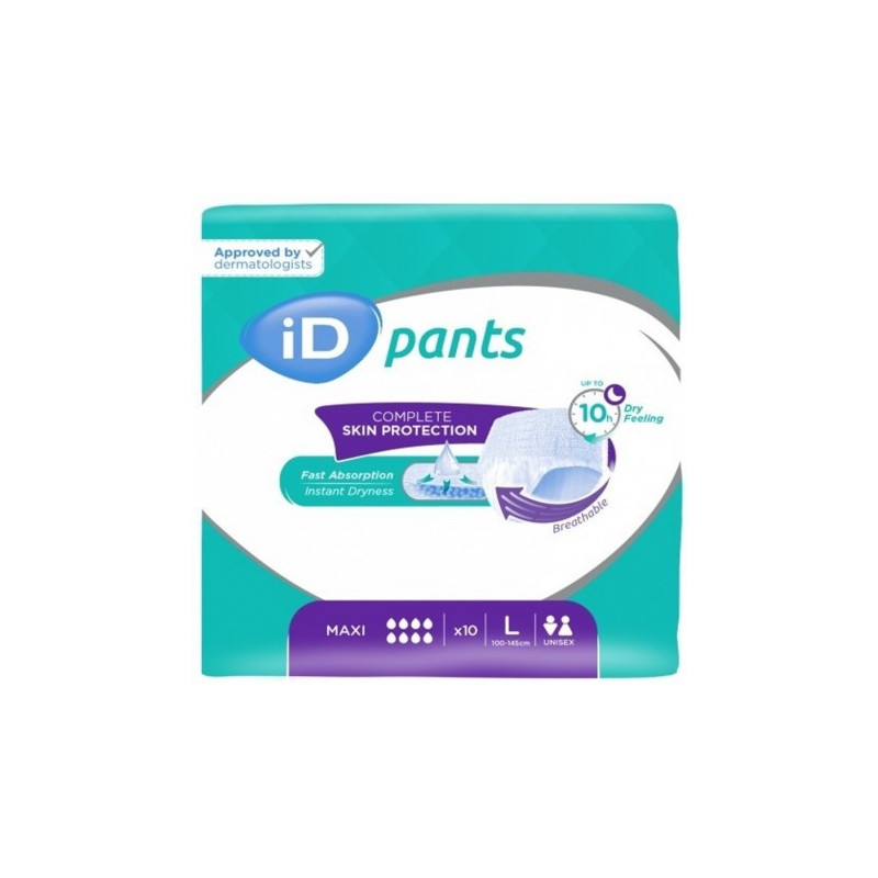 Slip Absorbant / Pants - Ontex-ID pants L Maxi (nouveau) Ontex ID Pants - 1