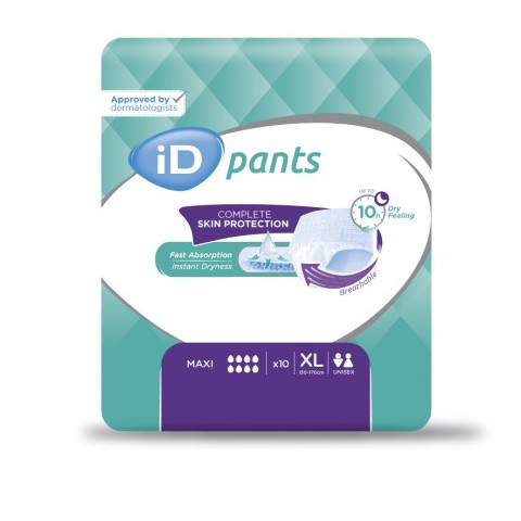 SLIP ABSORBANT / PANTS - ONTEX- ID PANTS XL MAXI  - 1