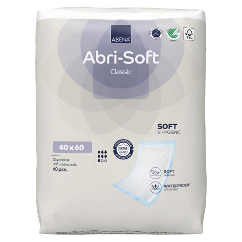 Abri-Soft Classic- Alèse jetable 40x60 Abena Abri Soft - 1