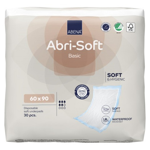 Abri-Soft basic - Alèse jetable 60x90 Abena Abri Soft - 1