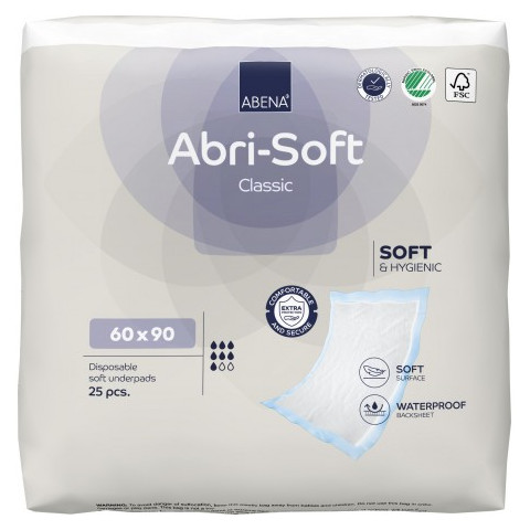 Abri-Soft Classic - Alèse jetable 60x90 Abena Abri Soft - 1