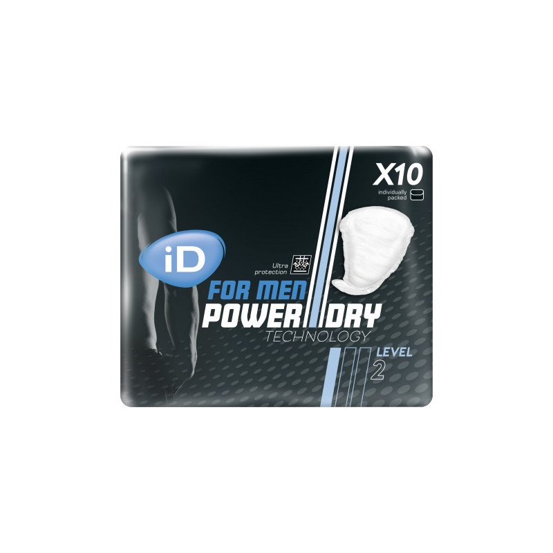 Protection urinaire homme - Ontex-ID For Men Level 2 Ontex ID For Men - 1
