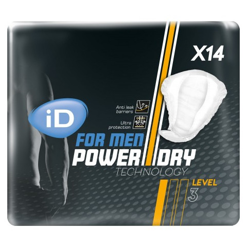 Protection urinaire homme - Ontex-ID For Men Level 3 Ontex ID For Men - 1