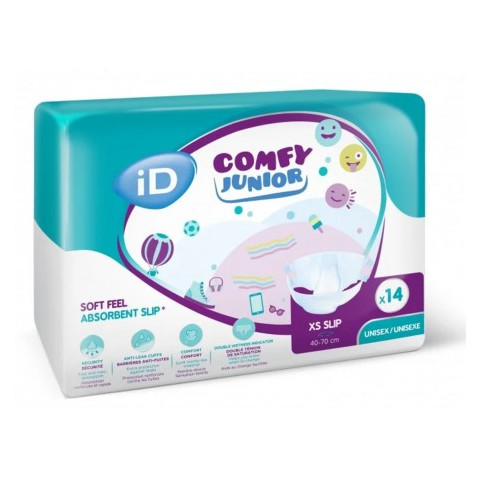 Couche ado - Ontex ID Comfy Junior Slip XS Ontex ID Comfy Junior - 1