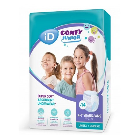Slips absorbants / Pants enfants - Ontex ID Comfy Junior 4 - 7 ans Ontex ID Comfy Junior - 1
