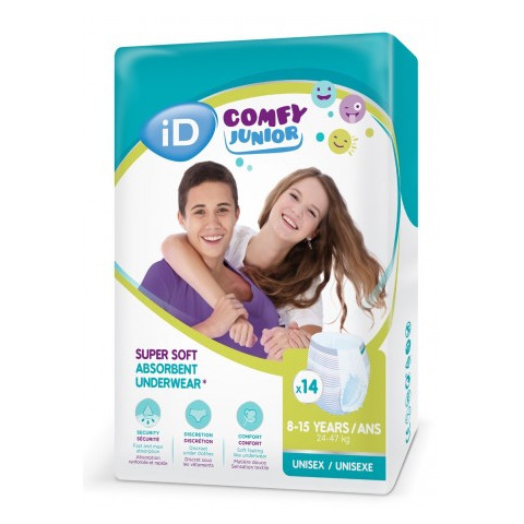 Slip absorbant / Pants enfant - Ontex ID Comfy Junior 8 - 15 ans Ontex ID Comfy Junior - 1