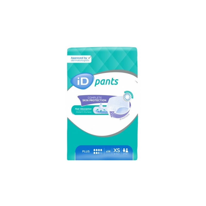 Slip Absorbant / Pants - Ontex-ID Pants XS Plus Ontex ID Pants - 1