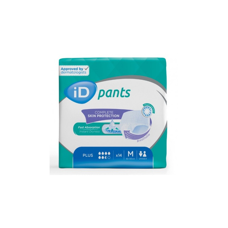 Slip Absorbant / Pants - Ontex-ID Pants M Plus Ontex ID Pants - 1