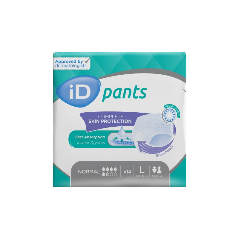 Slip absorbant / Pants - Ontex- iD Pants L Normal Ontex FRANCE - 1