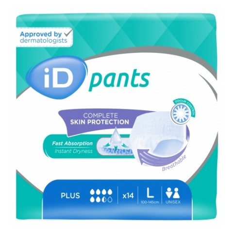 Slip Absorbant / Pants - ID Pants L Plus Ontex ID Pants - 1