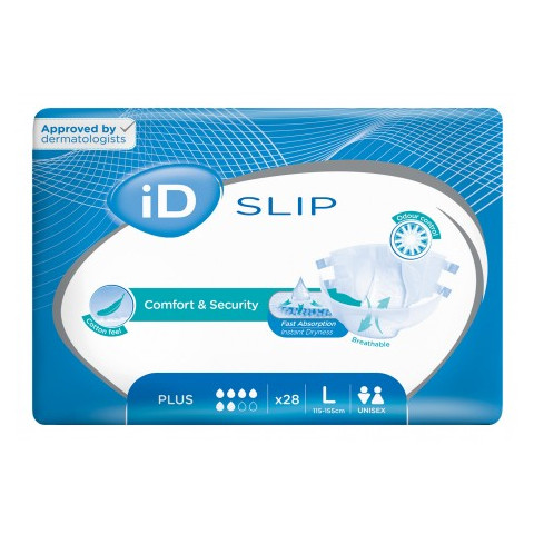 Couches adulte - Ontex-ID Expert Slip L Plus Ontex ID Expert Slip - 1