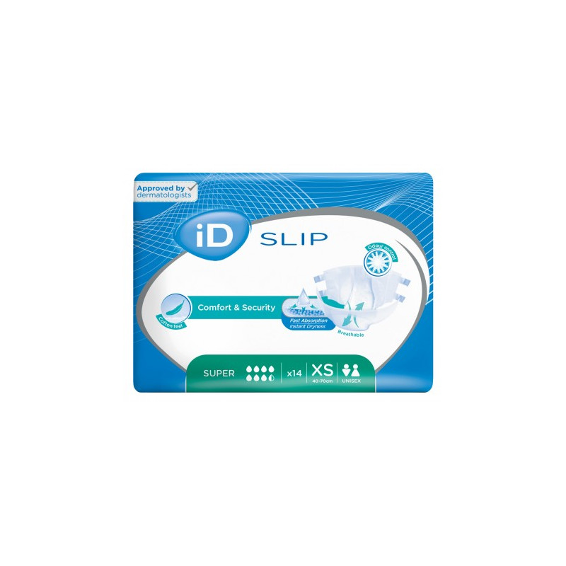Couches adulte - Ontex-ID Expert Slip XS Super Ontex ID Expert Slip - 1