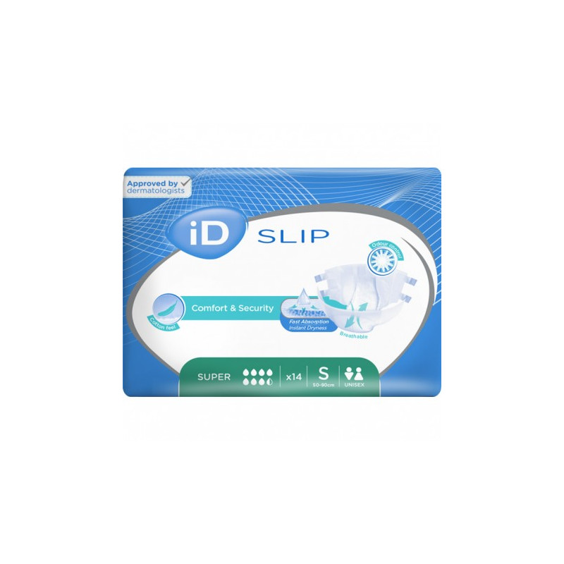 Couches adulte - Ontex-ID Expert Slip S Super Ontex ID Expert Slip - 1