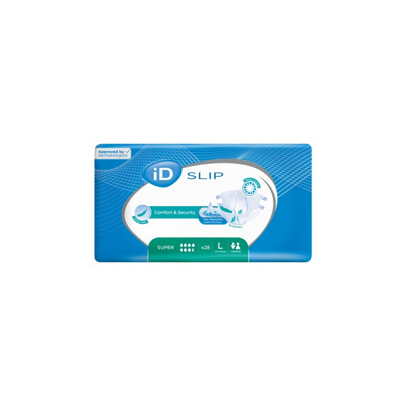 Couches adulte - Ontex-ID Expert Slip L Super Ontex ID Expert Slip - 1