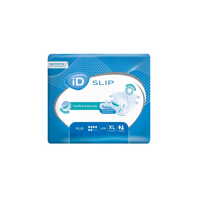 Couches adulte - Ontex-ID Expert Slip XL Plus Ontex ID Expert Slip - 1