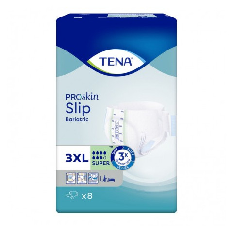 Couches adulte - TENA Slip XXXL Bariatric Super Tena Slip - 1