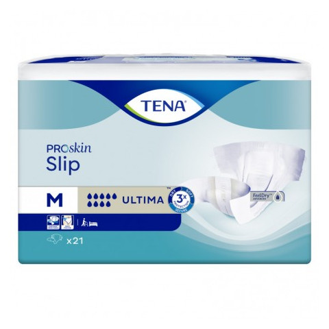 Couches adulte - TENA Slip Ultima Taille M Tena Slip - 1