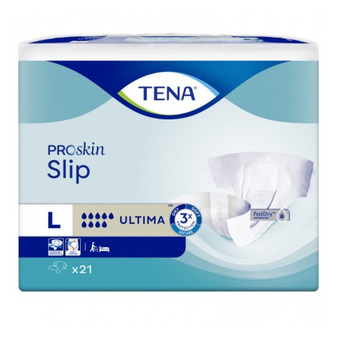 Couches adulte - TENA Slip Ultima Taille L Tena Slip - 1