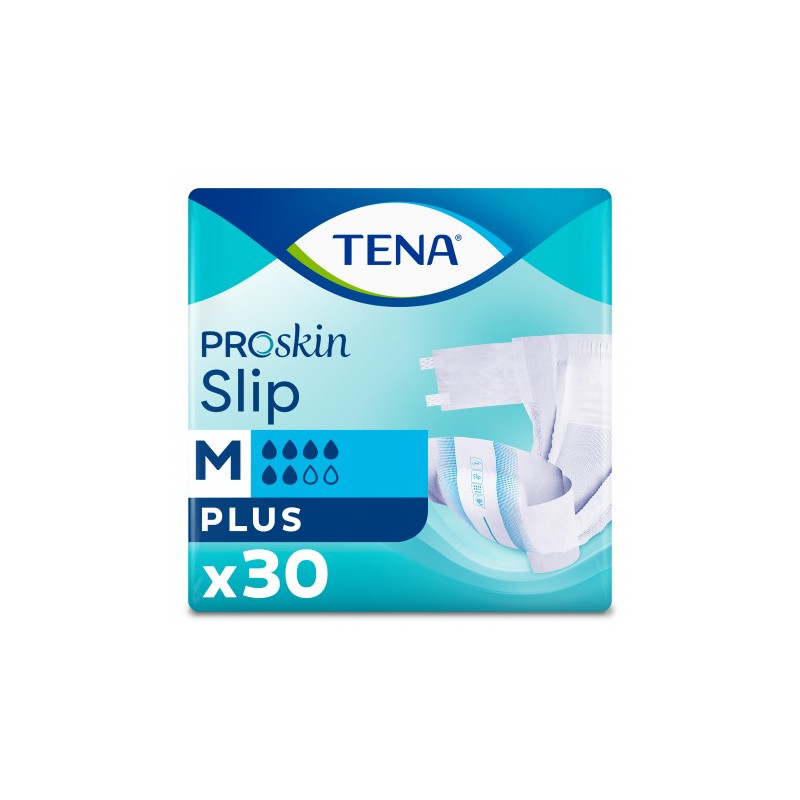 Couches adultes - TENA Slip ProSkin Plus M Tena Slip - 5