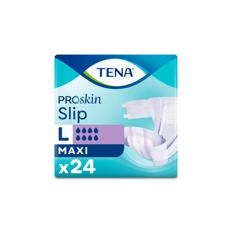 Couches adultes - TENA Slip ProSkin Maxi L Tena Slip - 1