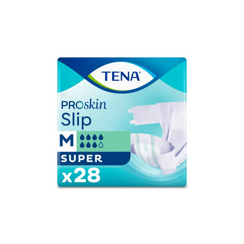 Couches adultes - TENA Slip ProSkin Super M Tena Slip - 1