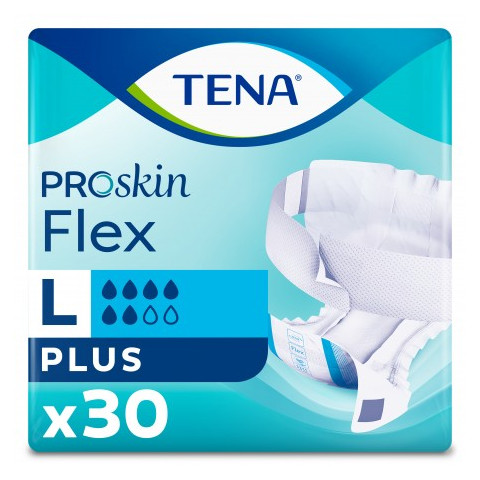 Couches adultes à ceinture - TENA Flex ProSkin Plus L Tena Flex - 1