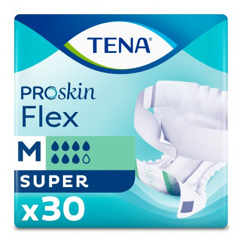 Couches adultes à ceinture - TENA Flex ProSkin Super M Tena Flex - 1