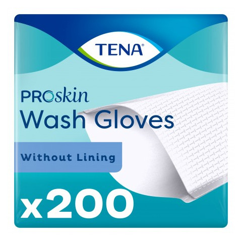 TENA Wash Gloves - Gants non plastifiés Tena Wash - 1