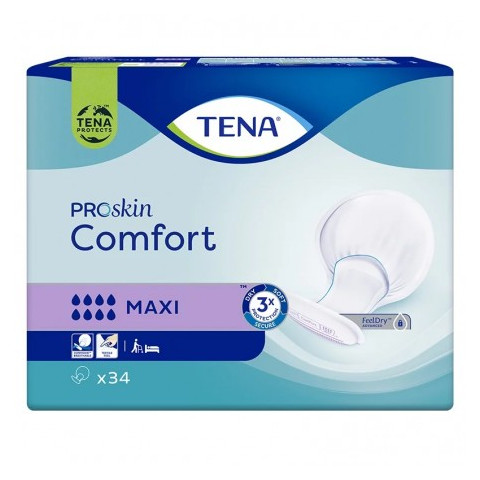 TENA Comfort ProSkin Maxi - Protection urinaire anatomique Tena Comfort - 1