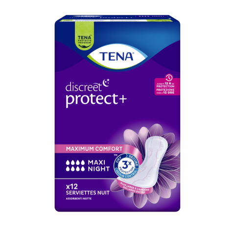 TENA Discreet Maxi Night - Protection urinaire femme Tena Discreet - 1