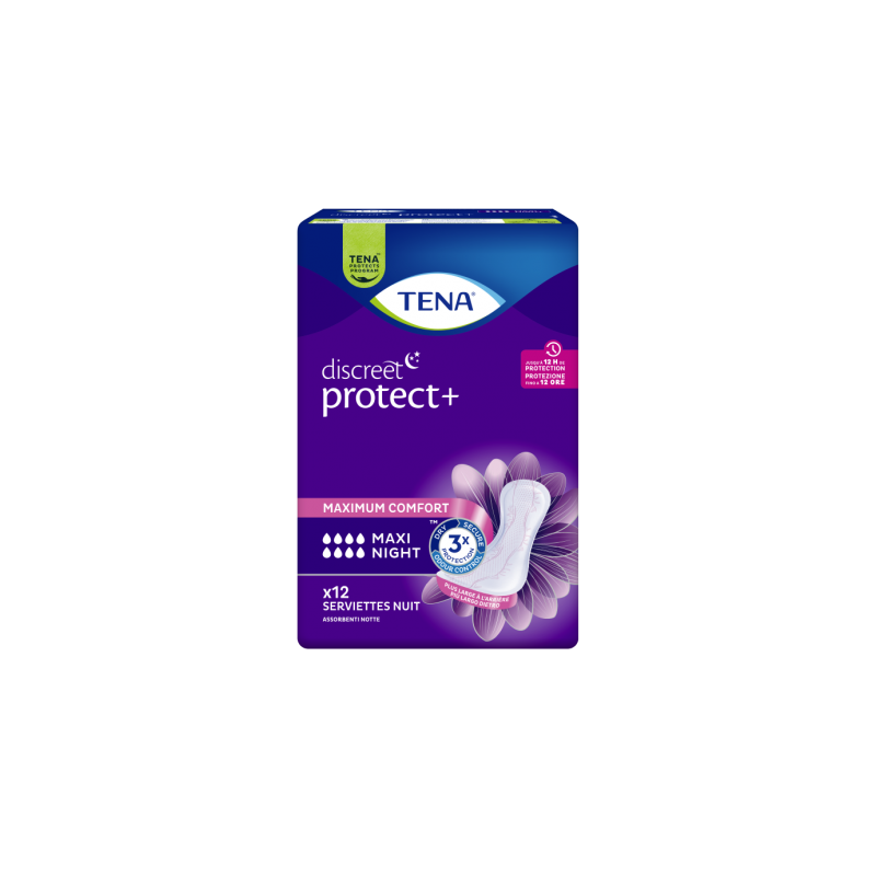 TENA Discreet Maxi Night - Protection urinaire femme Tena Discreet - 1